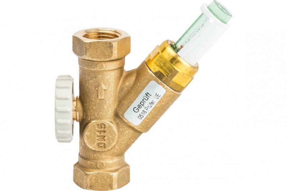 Вентиль ВВ 1/2" балансировочный ДУ 15 Watts