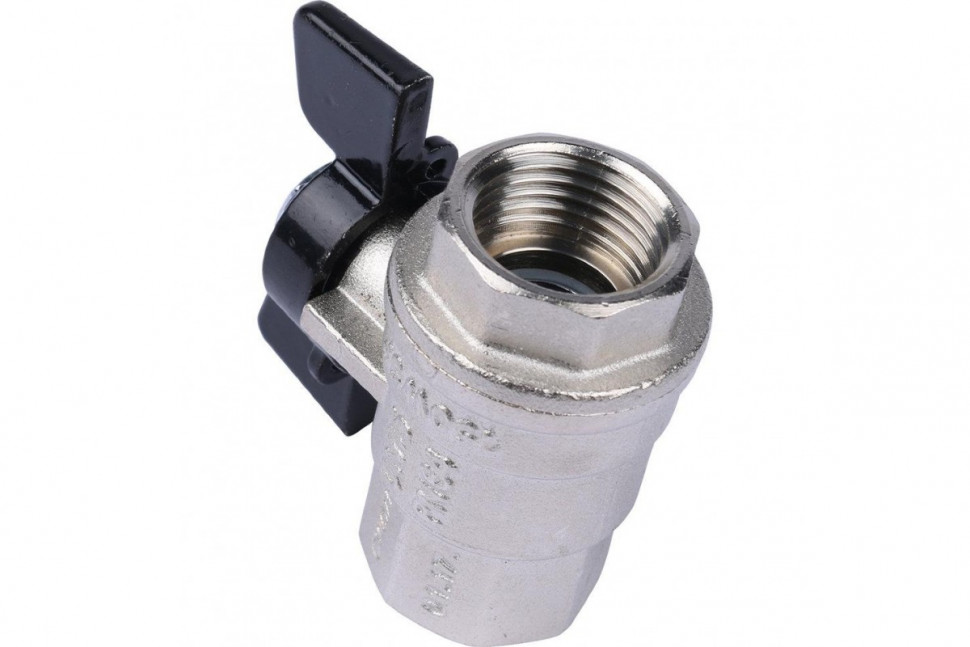 Кран шаровый ВВ бабочка 1/2" Bugatti
