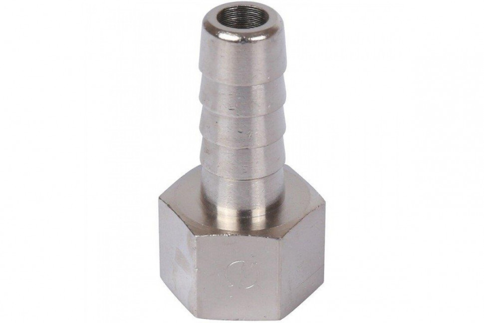 Штуцер ВР 1/4"x10, никелированный STOUT