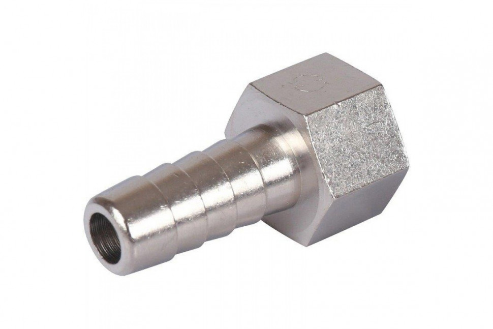 Штуцер ВР 1/4"x10, никелированный STOUT