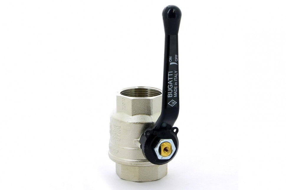 Кран шаровый ВВ ручка 1 1/2" Bugatti