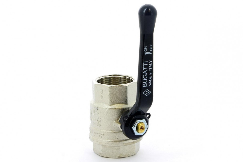 Кран шаровый ВВ ручка 1 1/4" Bugatti