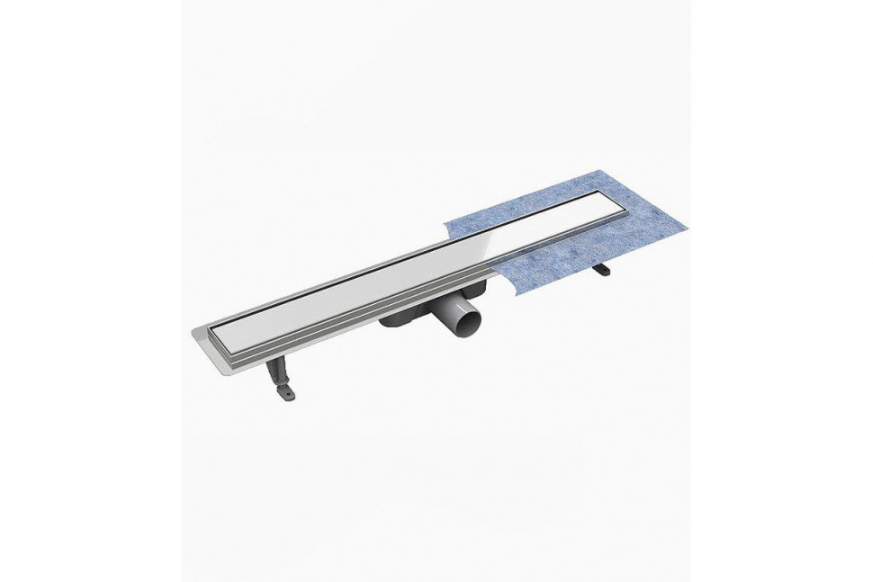 Душевой лоток Daveti Premium WHITE GLASS METAL 100 см