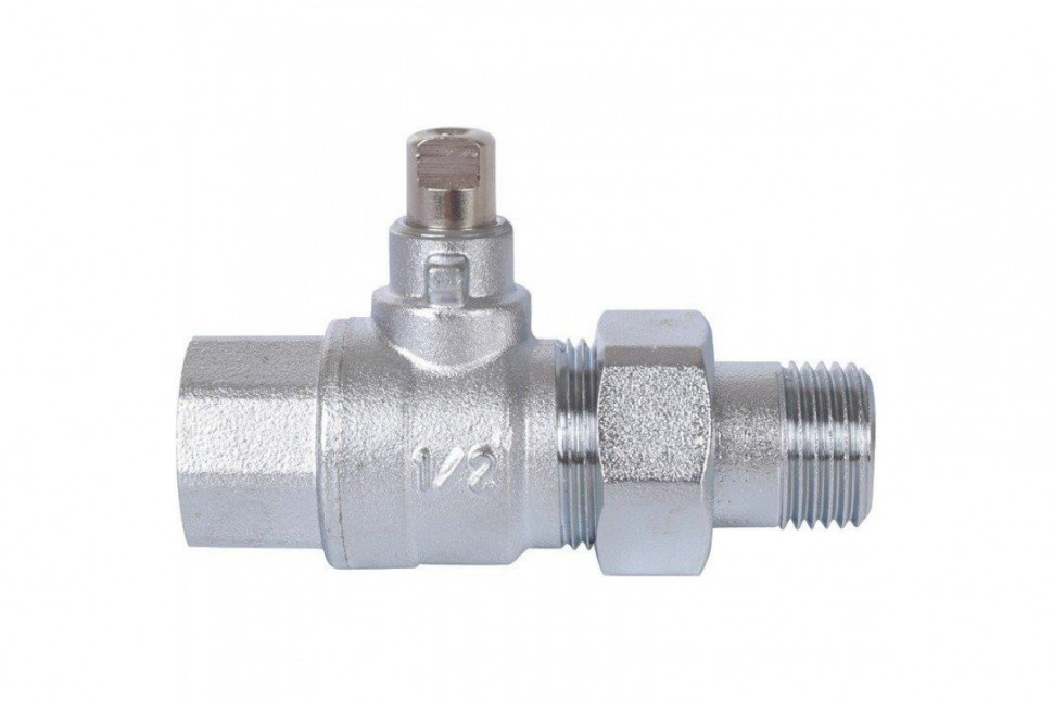Клапан шаровой 2-ходовой зональный НВ 1/2"x1/2" STOUT