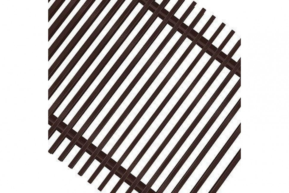 Решетка для конвектора алюминиевая 150-2200, коричневая TechnoWarm