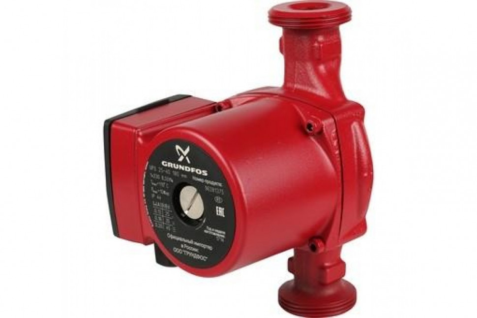 Насос циркуляционный UPS 25-40 180 с гайками Grundfos