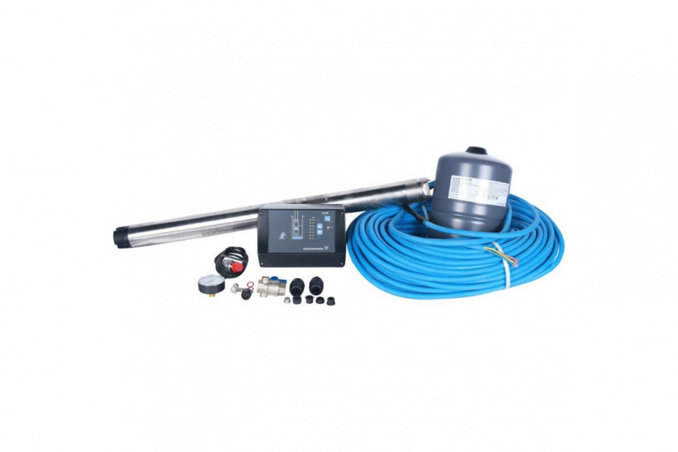 Насос cкважинный SQE 2-115 с кабелем 80 м Grundfos