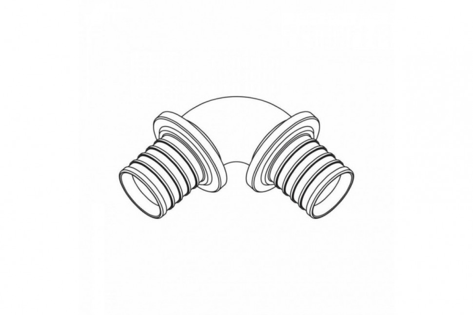Угольник 90° 25 PLATINUM RX Rehau
