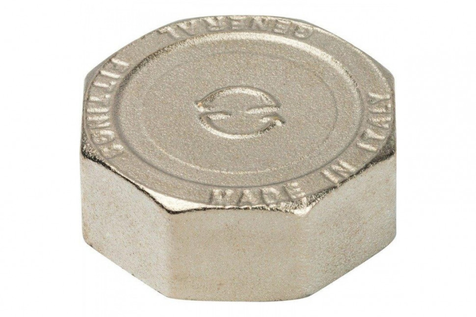 Заглушка ВР 1 1/4", никелированная STOUT