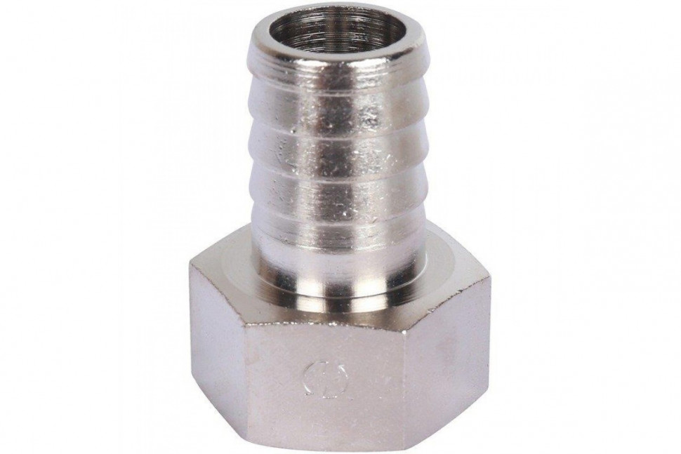 Штуцер ВР 3/4"x20, никелированный STOUT