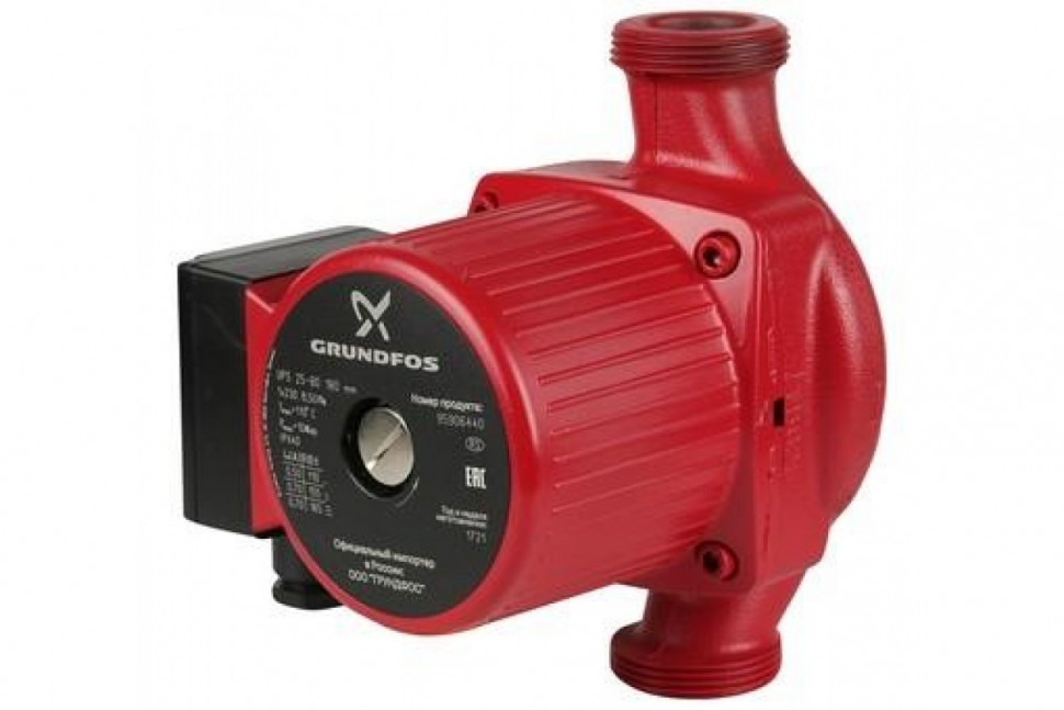 Насос циркуляционный UPS 25-80 180 Grundfos