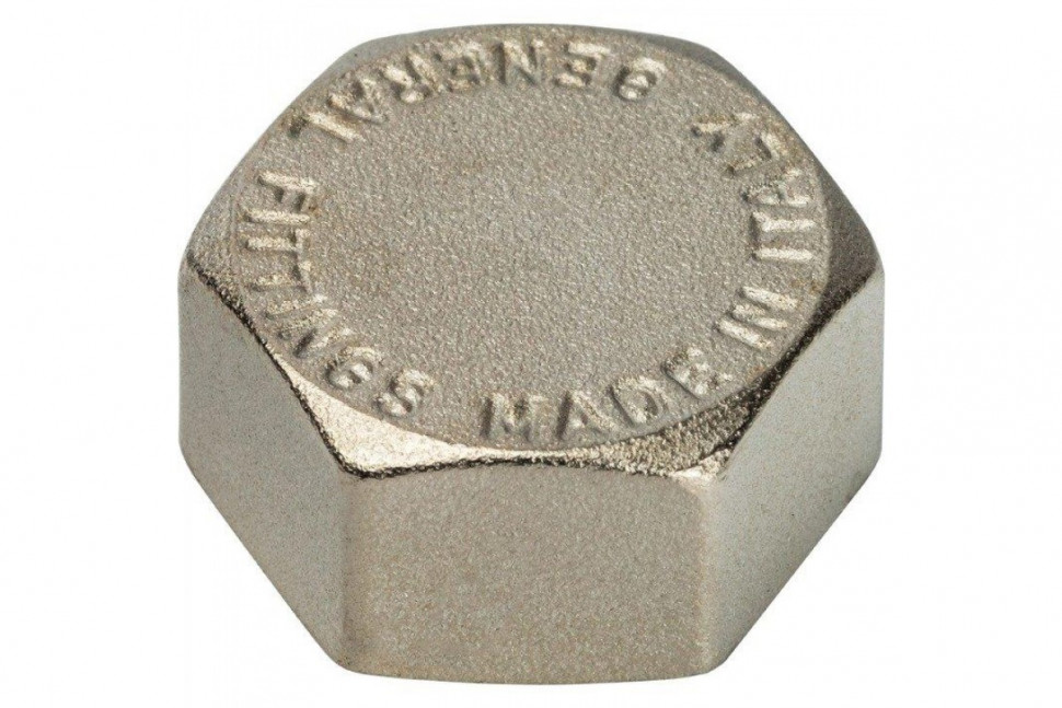 Заглушка ВР 1/2, никелированная STOUT