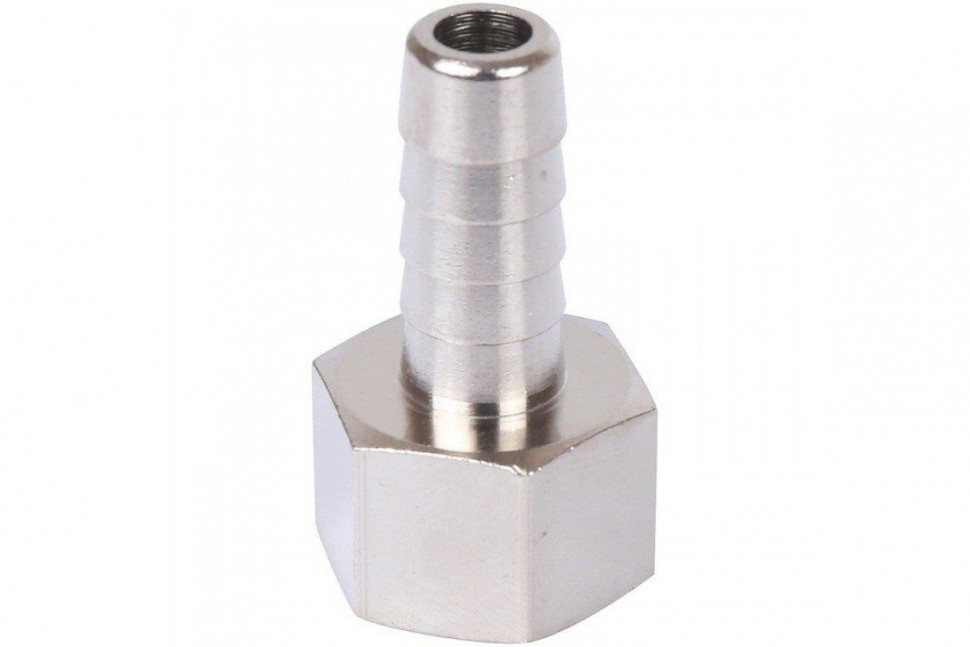 Штуцер ВР 3/8"x10, никелированный STOUT