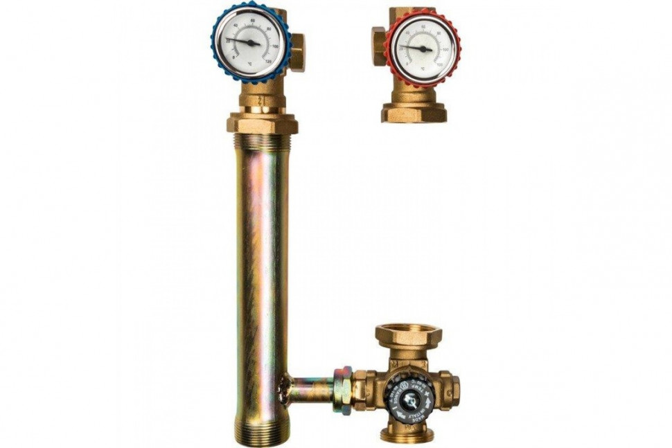 Насосная группа со смесителем 1" без насоса STOUT SDG-0002-002501