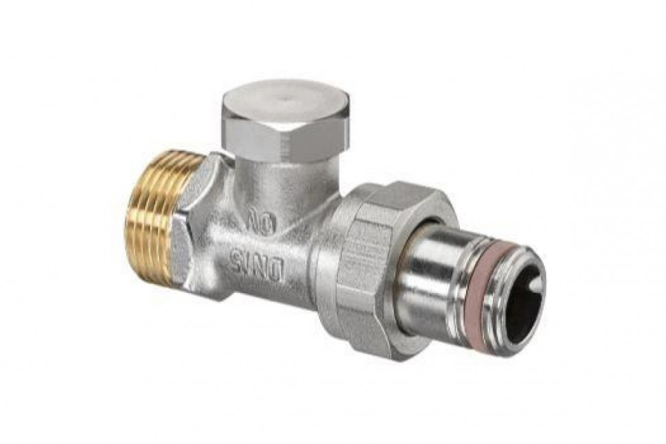 Вентиль на обратную подводку 1/2" x 3/4"НР, проходной Combi 2 Oventrop
