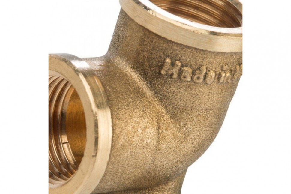 Угольник с креплением ВР 1/2" STOUT