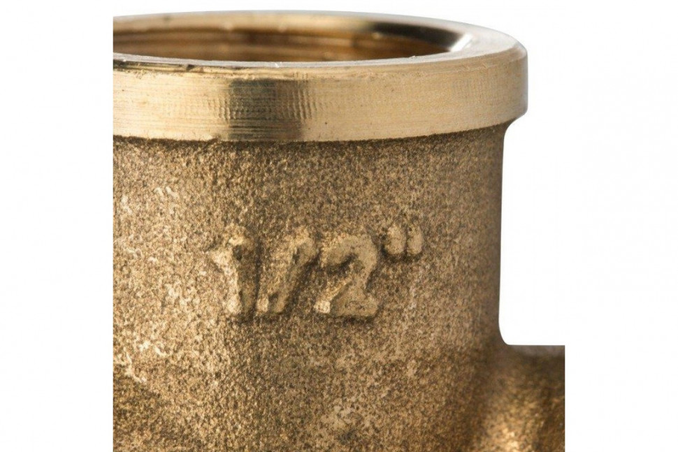Угольник с креплением ВР 1/2" STOUT