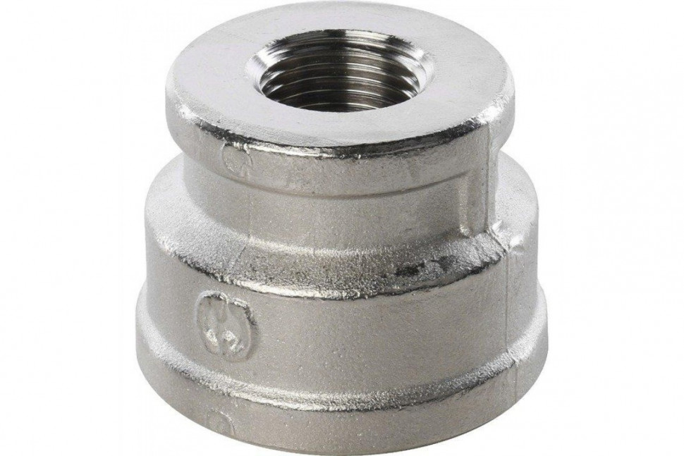 Муфта ВВ переxодная 1 1/4"x3/4, никелированная STOUT