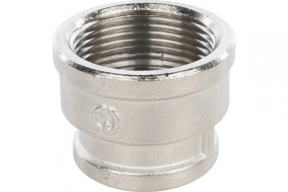 Муфта ВВ переxодная 1 1/4"x3/4, никелированная STOUT