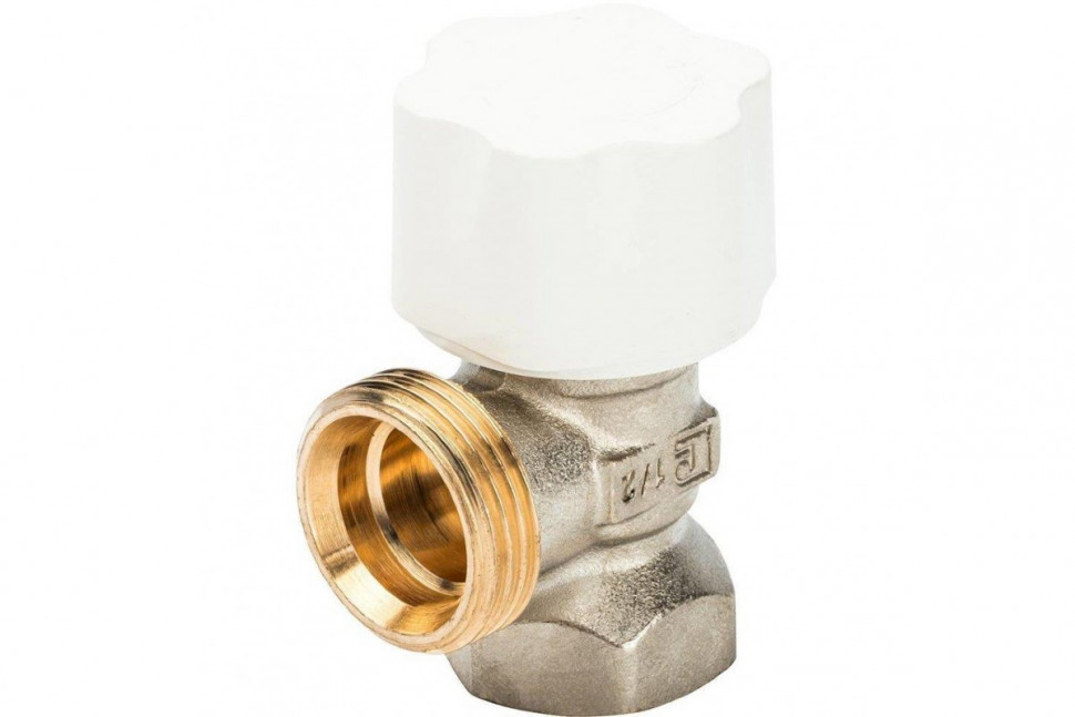 Вентиль угловой термостатический 1/2" Luxor Thermo Tekna RS 202