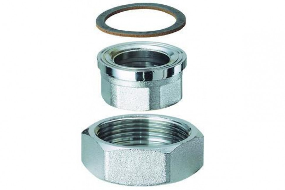 Переходник ВР 1 1/2" х 1" для циркуляционного насоса с гайкой FAR