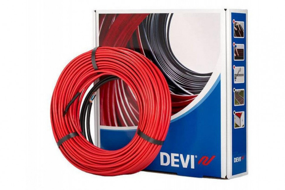 Кабель нагревательный двухжильный Deviflex 18T 15 м DEVI