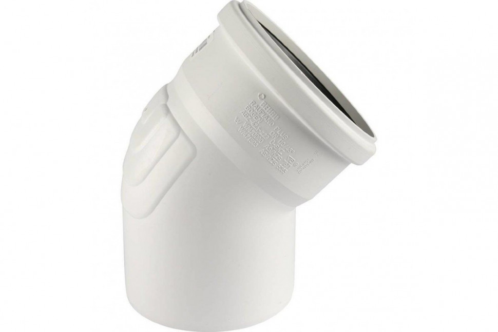 Отвод канализационный Raupiano Plus 110х45° REHAU