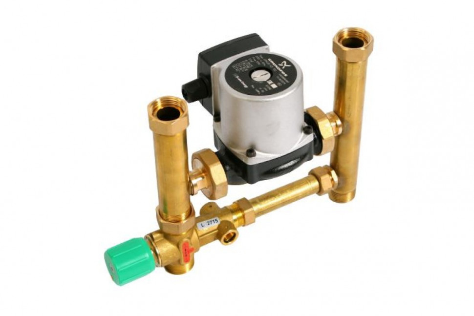 Насосно-смесительная группа Multimix 1" с насосом Grundfos UPSO 25-65 130 UNI-FITT