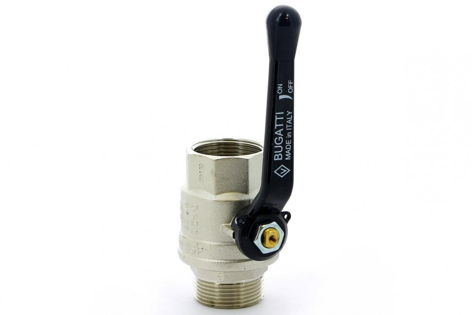 Кран шаровый ВН ручка 1 1/4" Bugatti