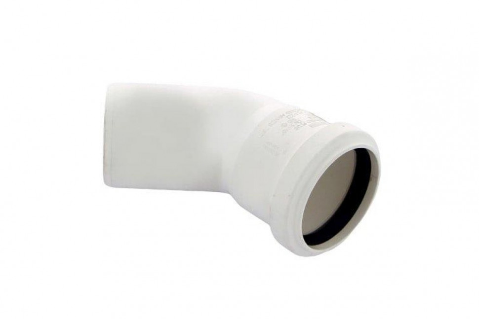 Отвод канализационный Raupiano Plus 50х45° REHAU