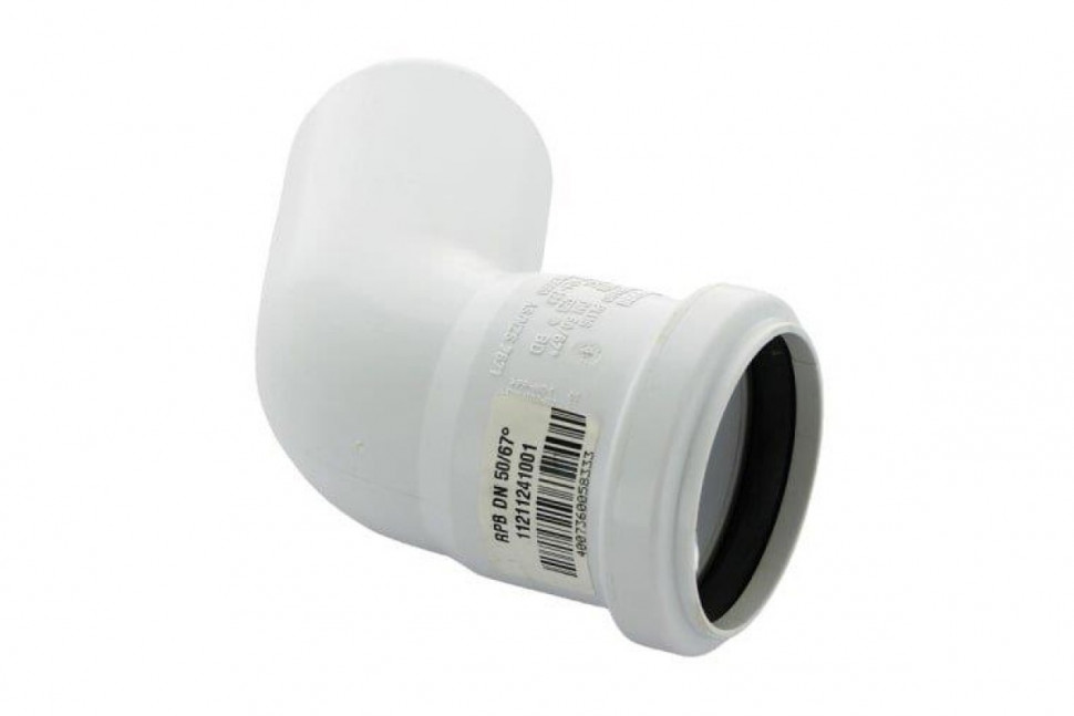 Отвод канализационный Raupiano Plus 50х67° REHAU