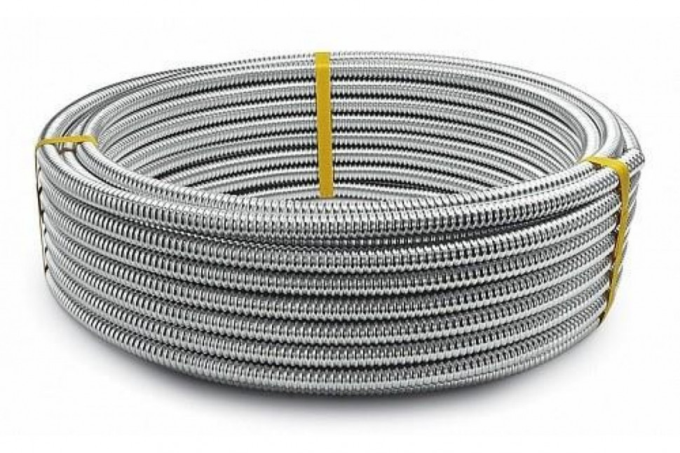 Труба гофрированная из нержавеющей стали HF 40А, отожженная Lavita