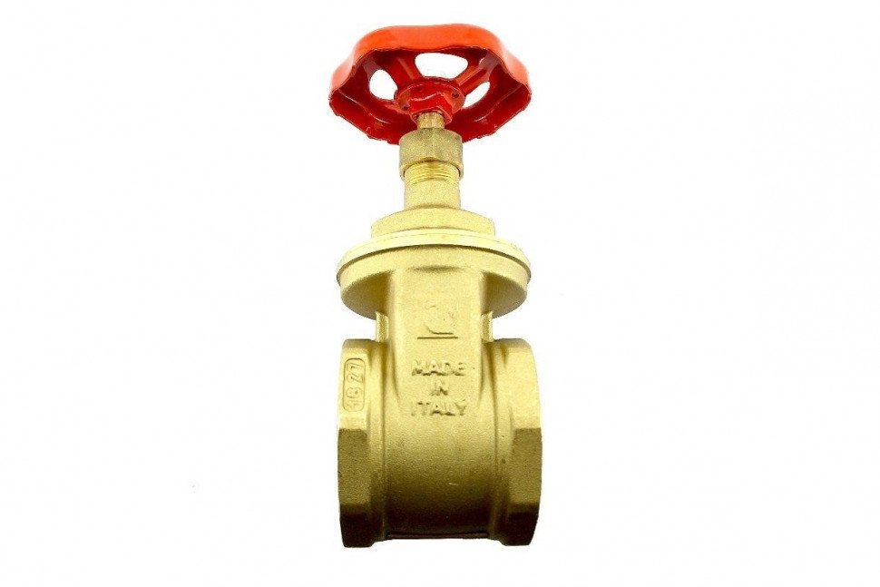Задвижка клиновая резьбовая 2 1/2", муфтовая латунная Itap