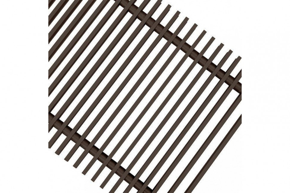 Решетка для конвектора алюминиевая 150-2600, коньяк TechnoWarm