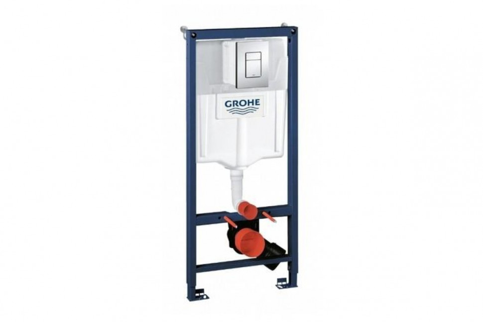 Инсталляция для унитаза GROHE Rapid SL с панелью смыва Skate Cosmopolitan