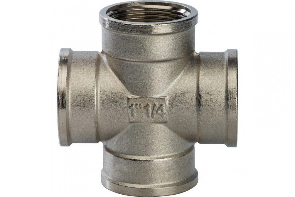 Крестовина ВВ 1 1/4", никелированная STOUT