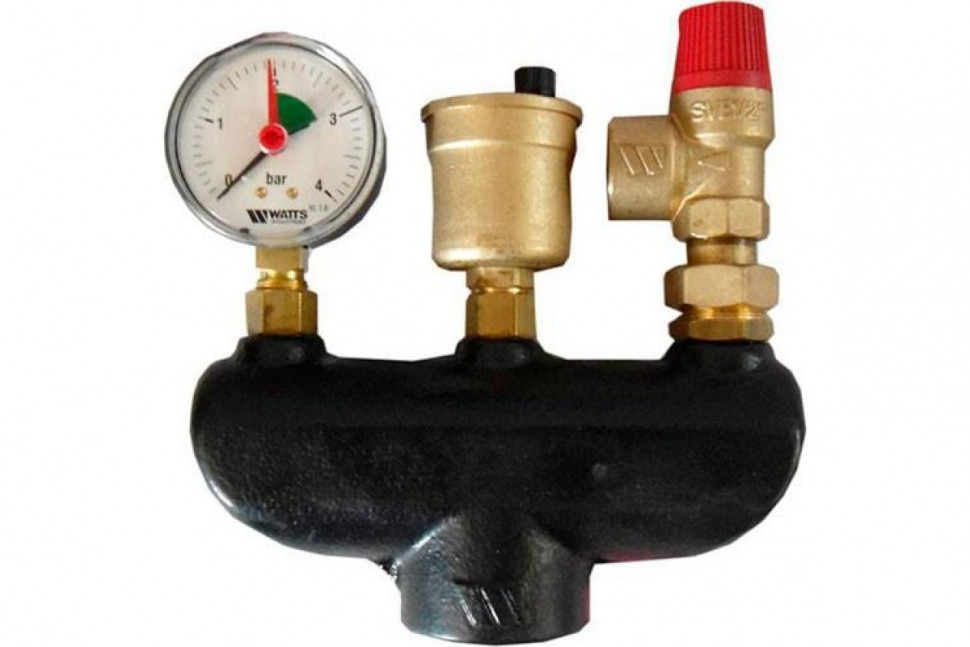 Группа безопасности котла KSG 30 G (1", 3 бар, до 50 кВт, чугун) Watts