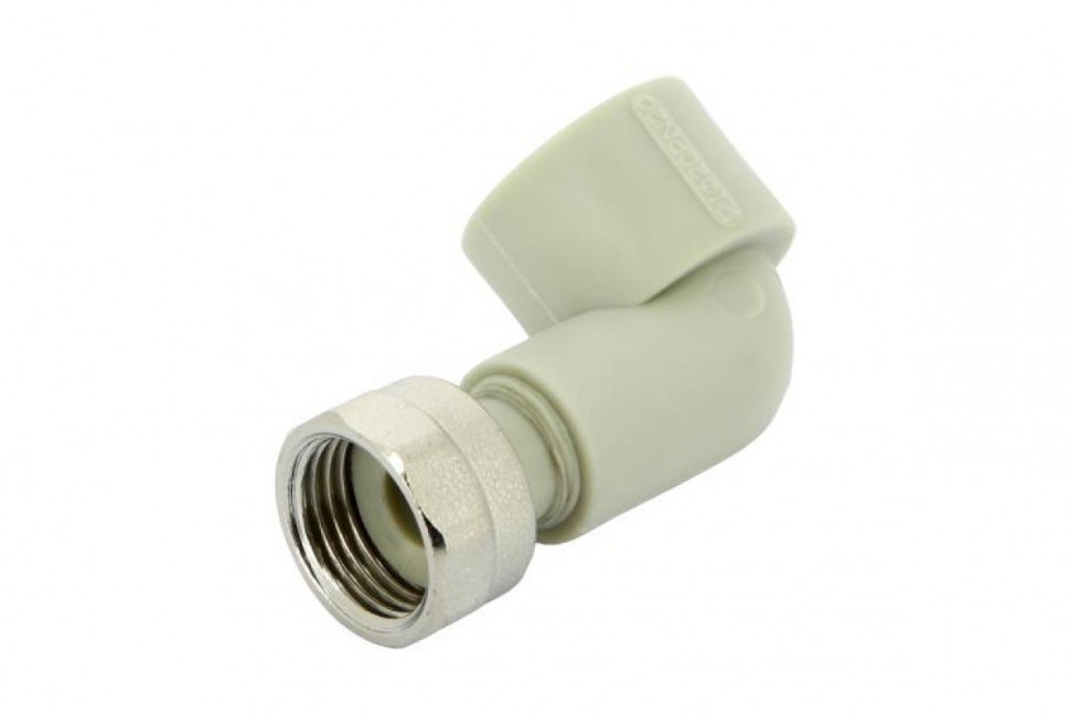 Угольник PPR с накидной гайкой 20x1/2" FV-Plast
