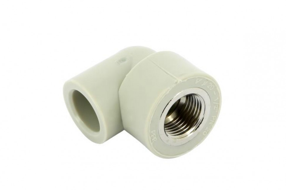 Угольник PPR с внутренней резьбой 20х1/2" FV-Plast