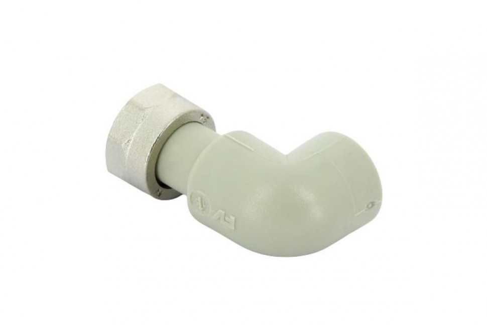 Угольник PPR с накидной гайкой 20х3/4" FV-Plast