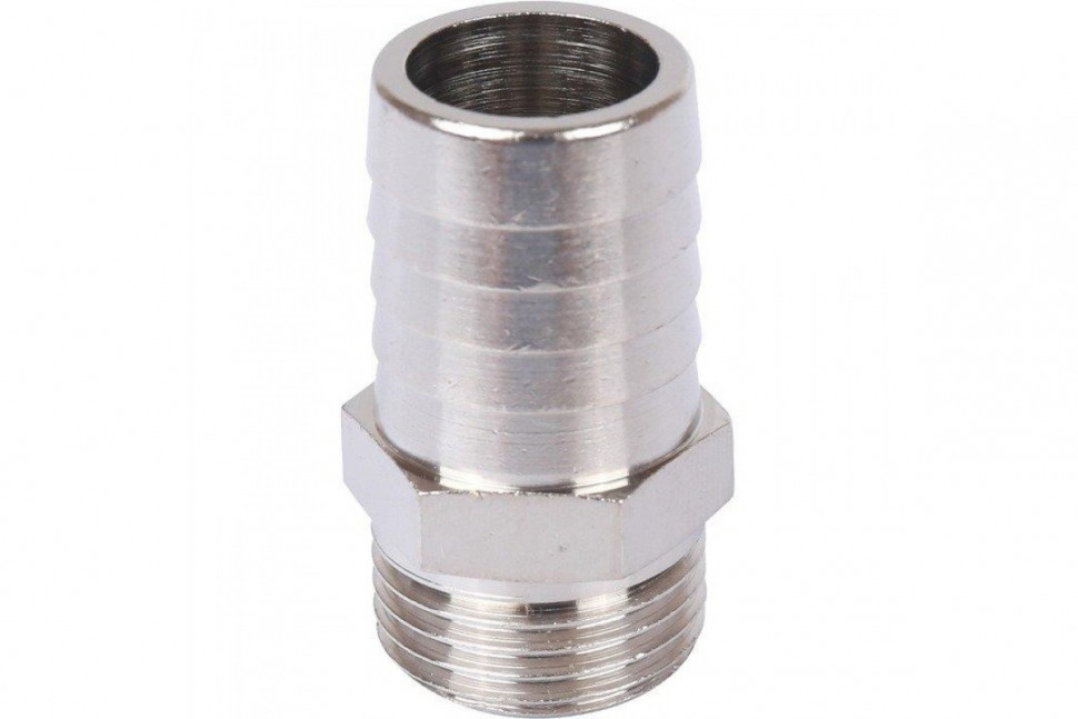 Штуцер НР 1/2"x20, никелированный STOUT