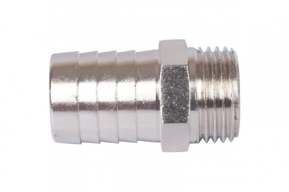 Штуцер НР 1/2"x20, никелированный STOUT