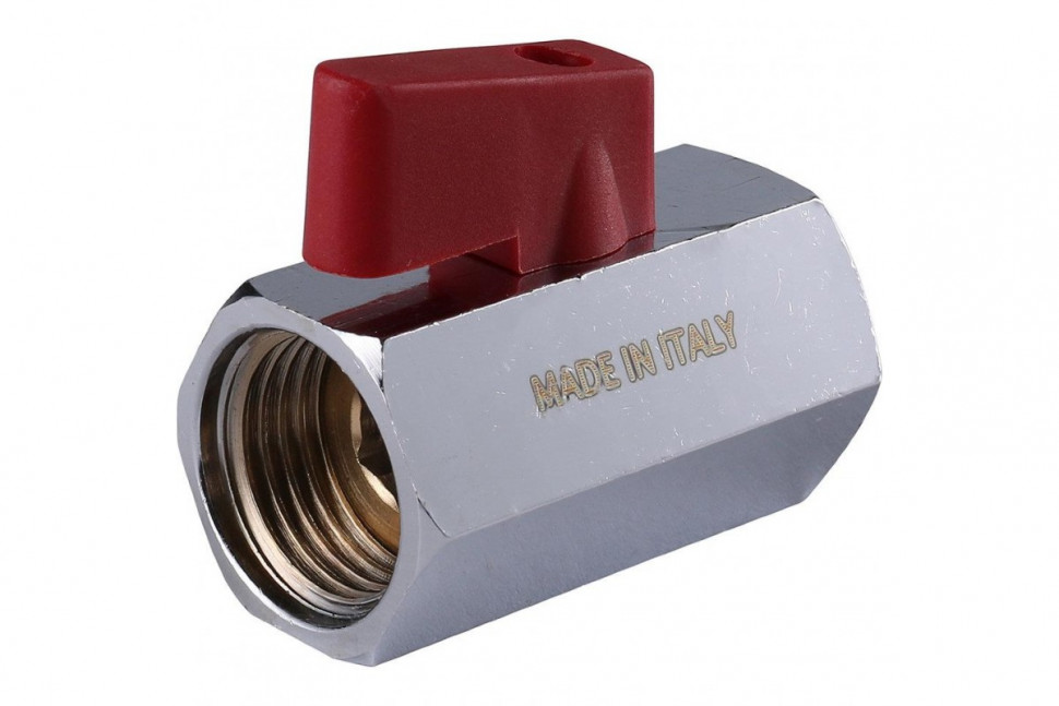 Кран шаровой мини ВР 1/2" STOUT