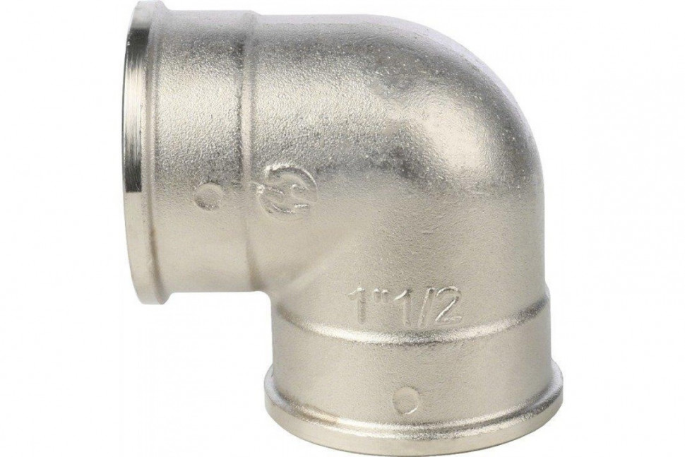 Угольник ВВ 1 1/2", никелированный STOUT