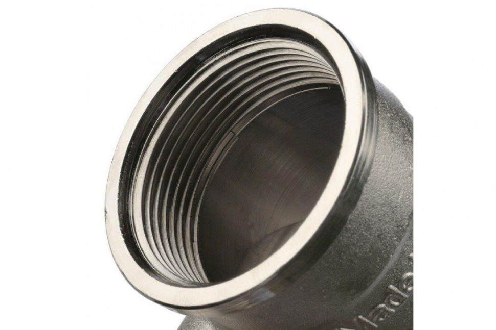 Угольник ВВ 1 1/2", никелированный STOUT
