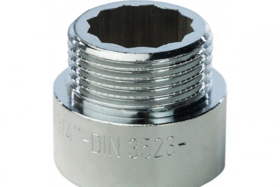 Удлинитель 3/4"x15, хромированный STOUT