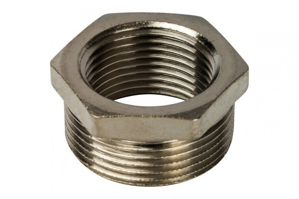 Футорка 1 1/2"x1 1/4", никелированная STOUT