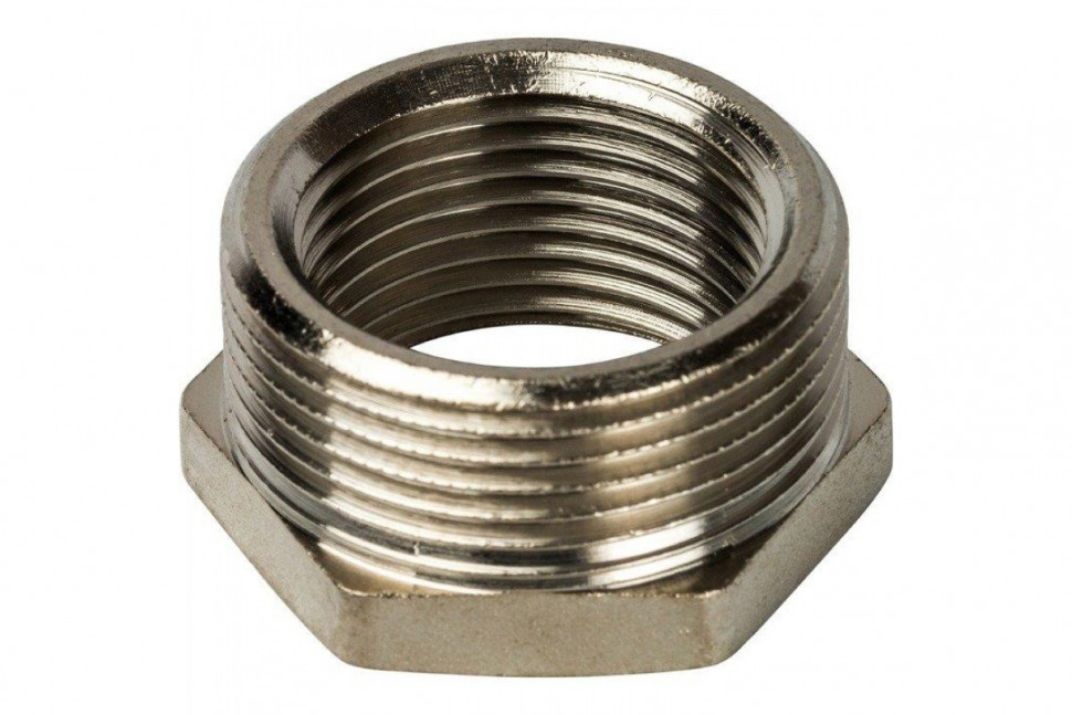 Футорка 1 1/2"x1 1/4", никелированная STOUT