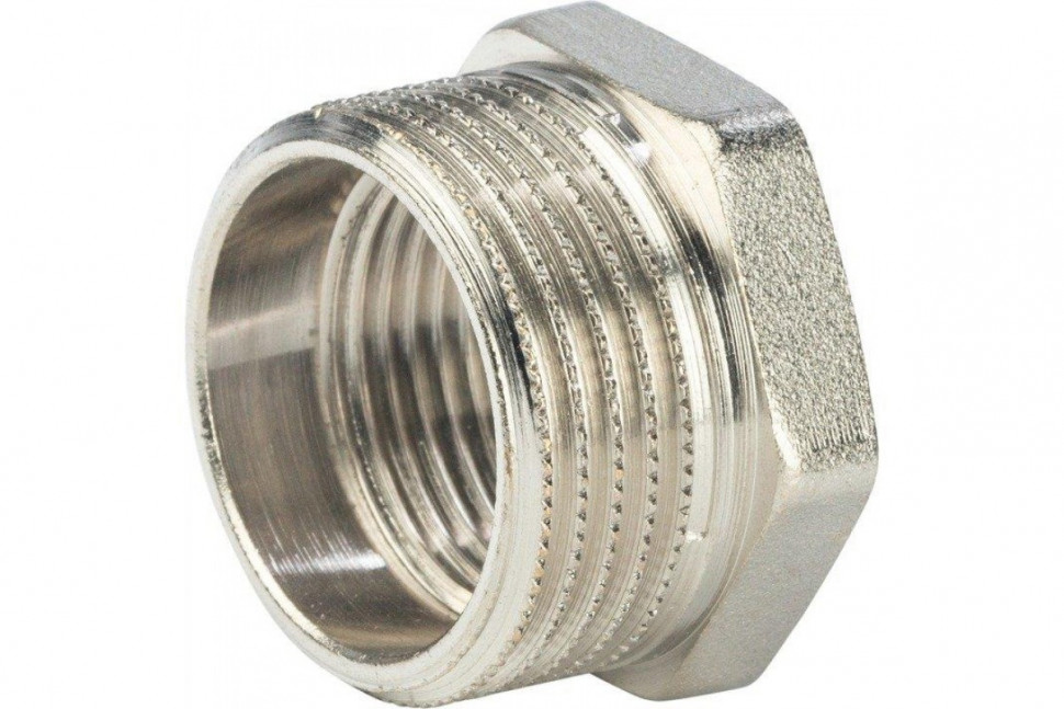 Футорка 1"x3/8, никелированная STOUT