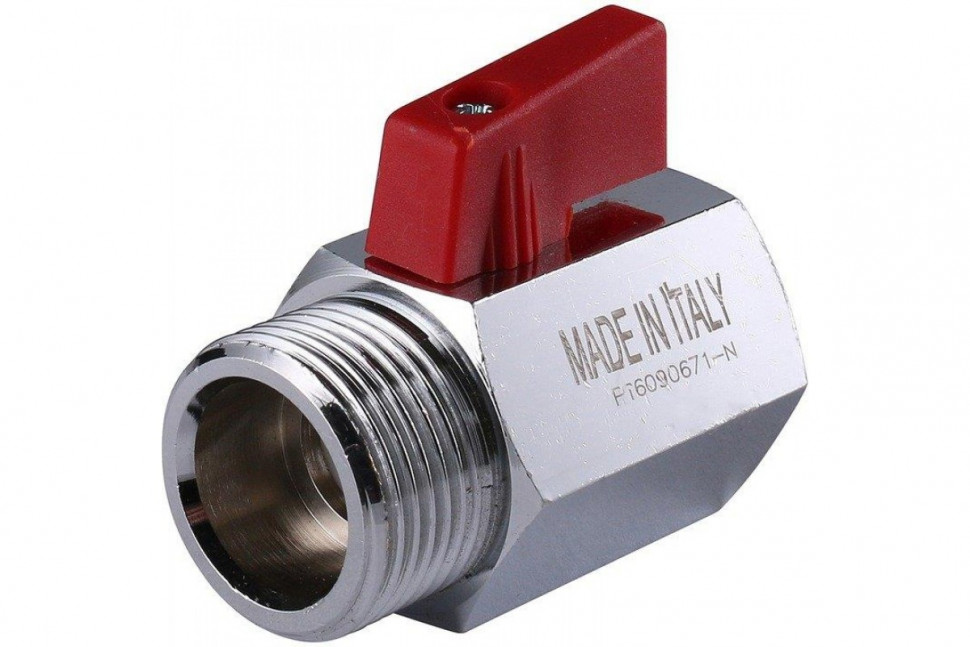 Кран шаровой мини ВР/НР 3/4" STOUT